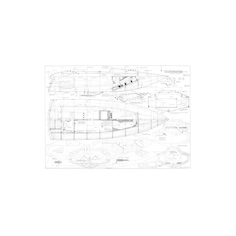 Plan du bateau Terminator