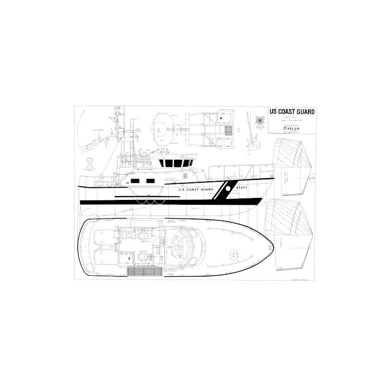 Plan du bateau Us Coast Guard
