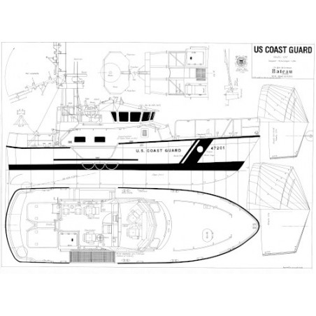 Plan du bateau Us Coast Guard
