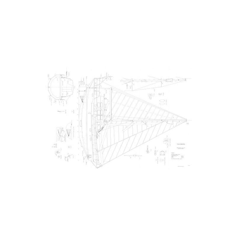 Plan du bateau Vagabond