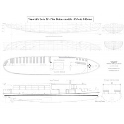 Plan du bateau Vaporetto