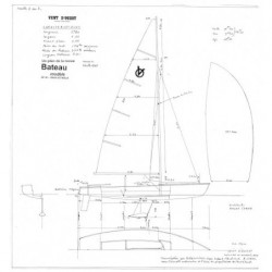 Plan du bateau Vent D'Ouest