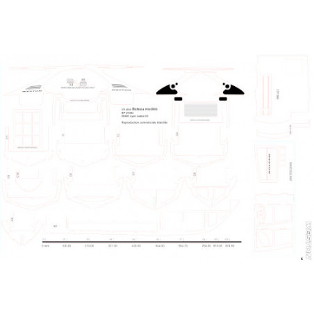 Plan du bateau Weston Bolers