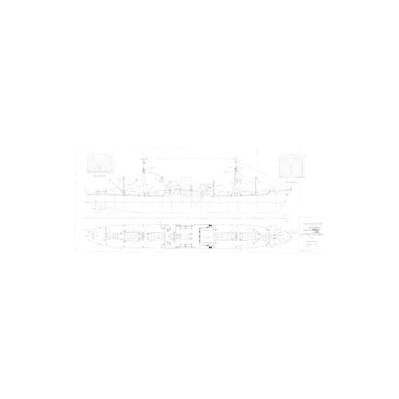 Plan du bateau Winnipeg