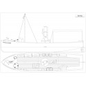 Plan du bateau Reine D'Afrique