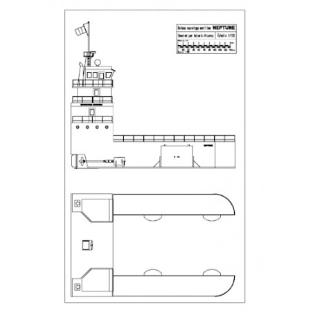 Plan du bateau Neptune
