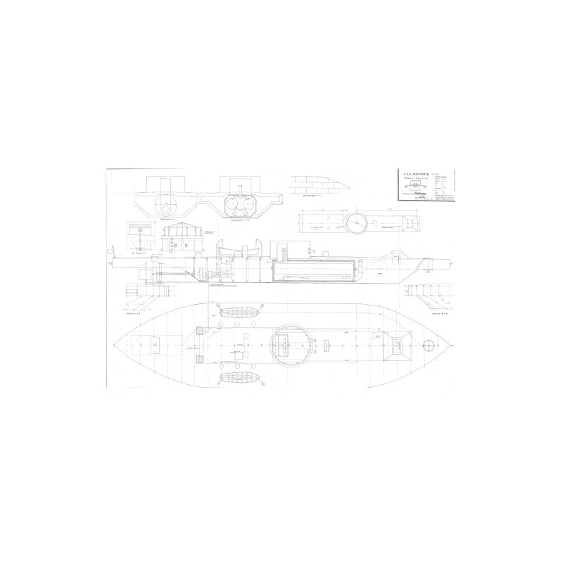 Plan du bateau Hss Monitor