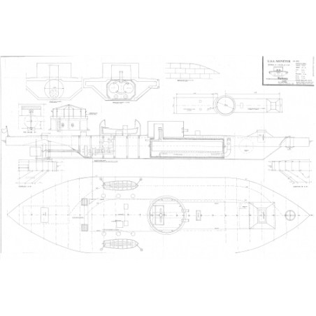 Plan du bateau Hss Monitor