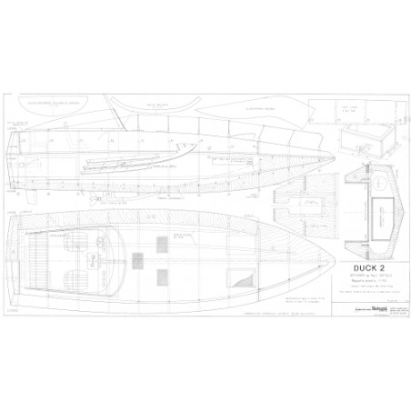 Plan du bateau Duck 2