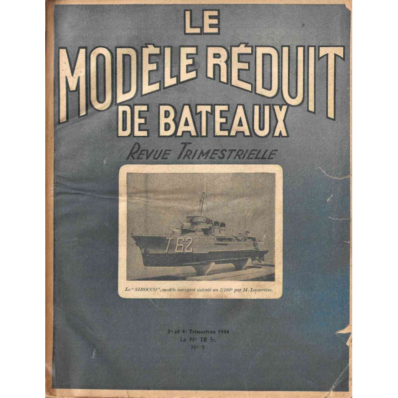 Couverture Modèle Réduit Bateau 9