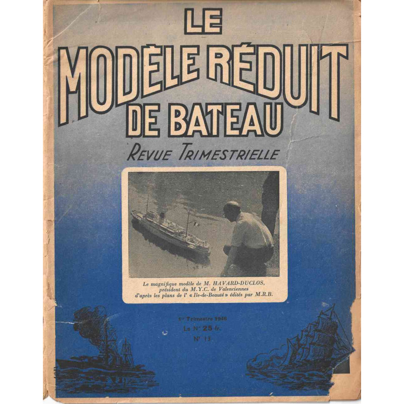 Couverture Modèle Réduit Bateau 13