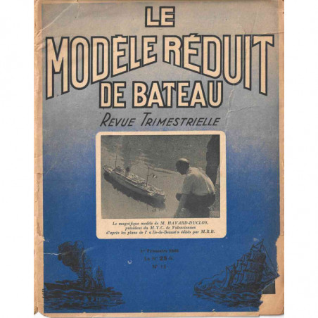 Couverture Modèle Réduit Bateau 13