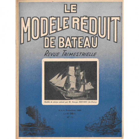 Couverture Modèle Réduit Bateau 15