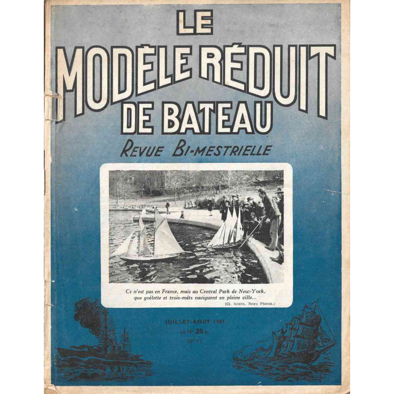 Couverture Modèle Réduit Bateau 17