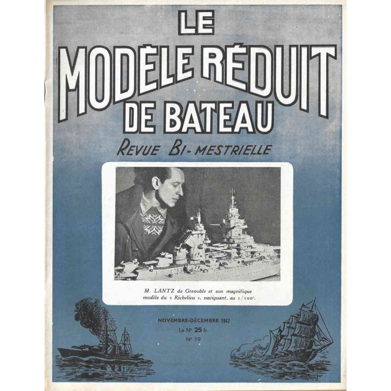 Couverture Modèle Réduit Bateau 19