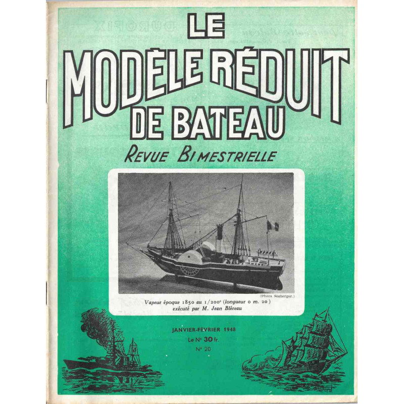 Couverture Modèle Réduit Bateau 20