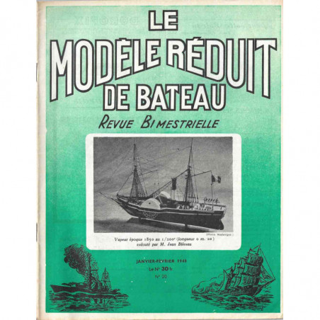 Couverture Modèle Réduit Bateau 20