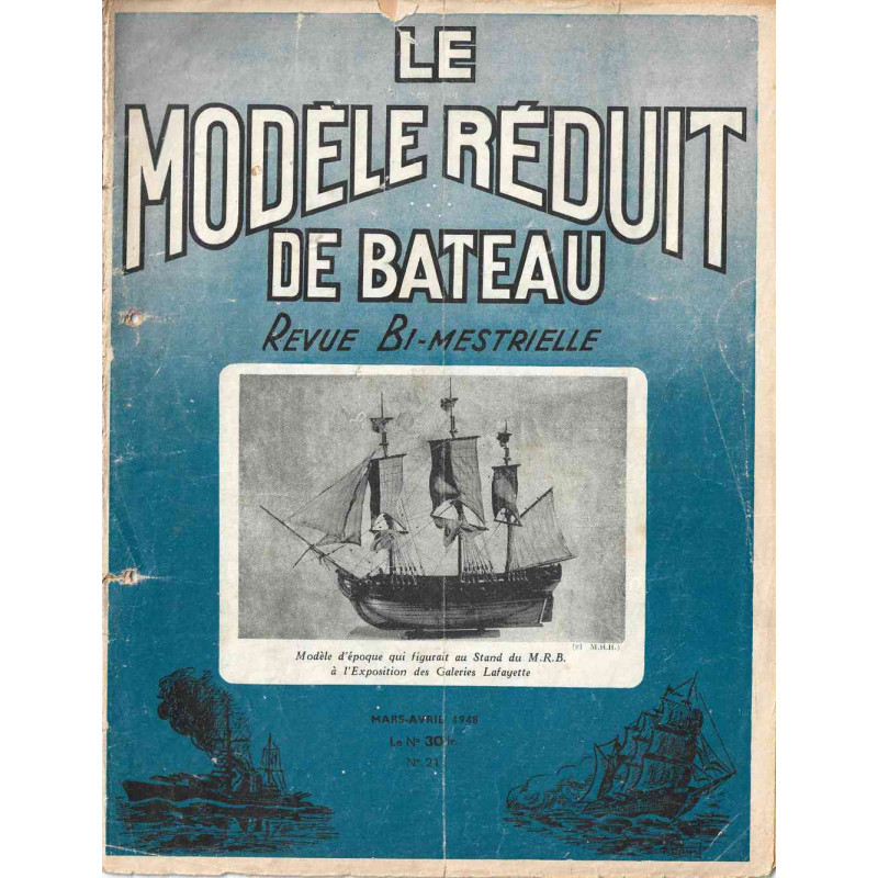 Couverture Modèle Réduit Bateau 21