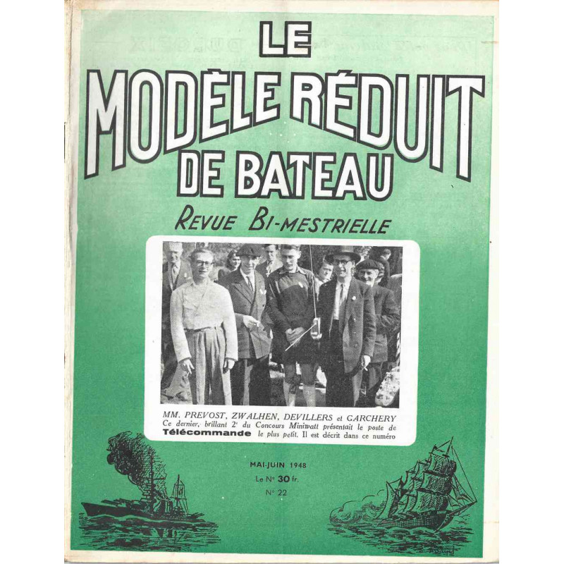 Couverture Modèle Réduit Bateau 22