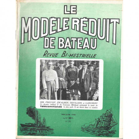 Couverture Modèle Réduit Bateau 22