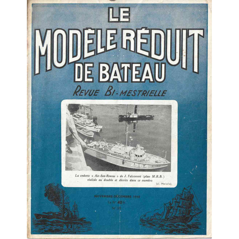 Couverture Modèle Réduit Bateau 25