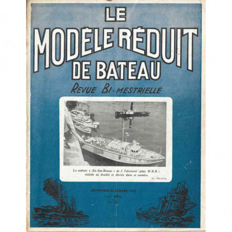Couverture Modèle Réduit Bateau 25