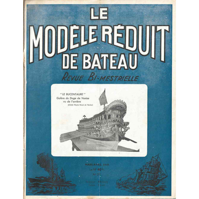Couverture Modèle Réduit Bateau 27