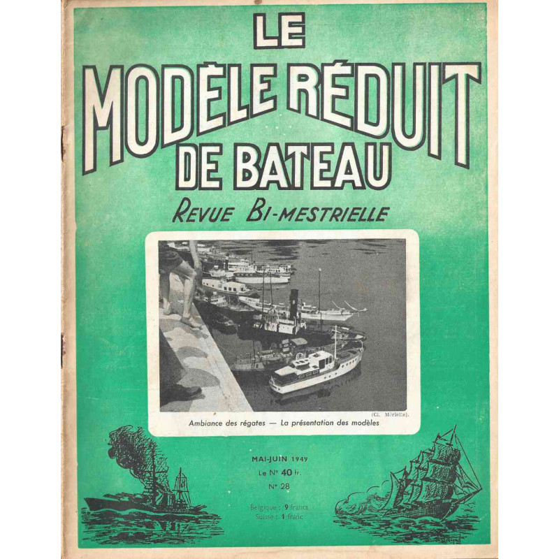 Couverture Modèle Réduit Bateau 28