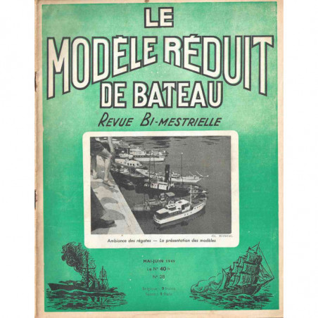 Couverture Modèle Réduit Bateau 28
