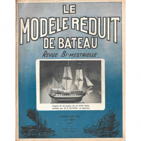 Couverture Modèle Réduit Bateau 29