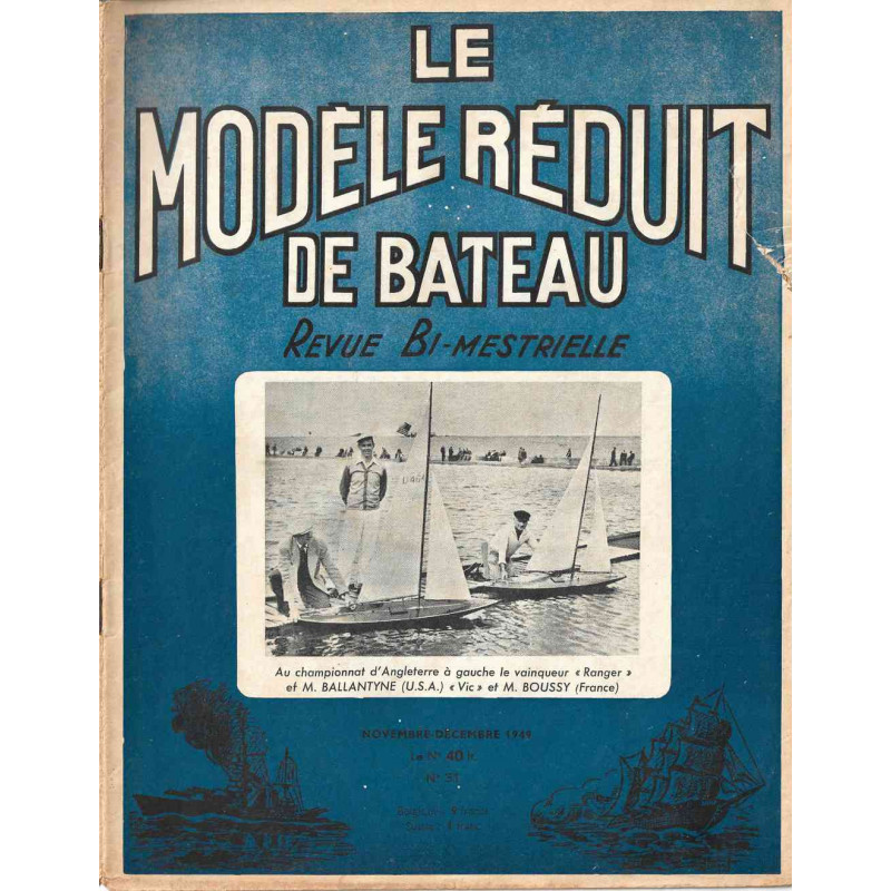 Couverture Modèle Réduit Bateau 31