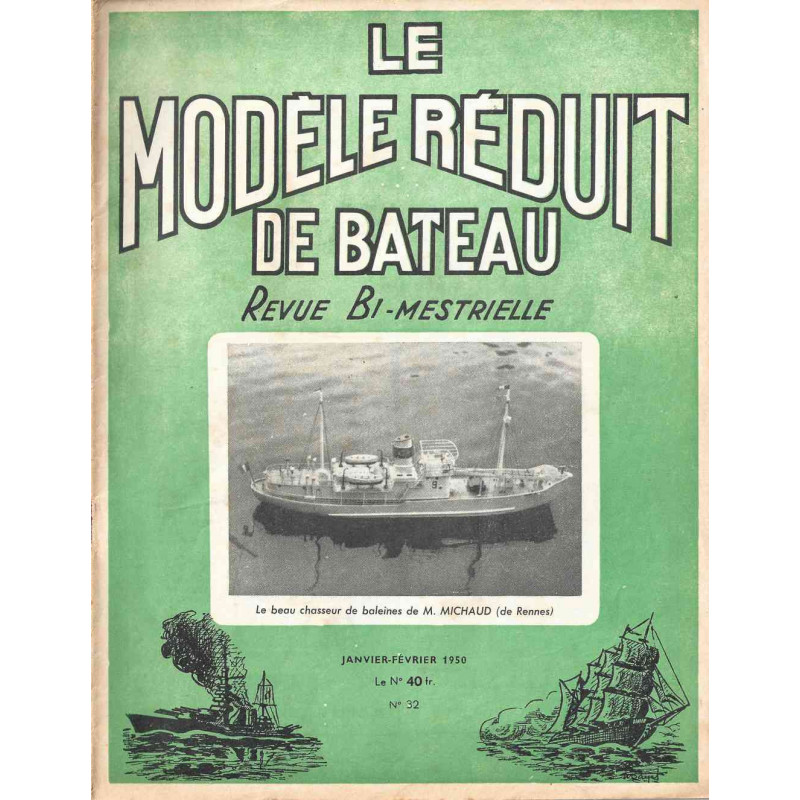 Couverture Modèle Réduit Bateau 32