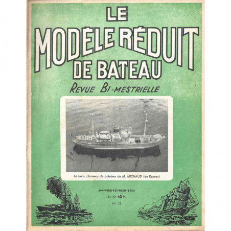 Couverture Modèle Réduit Bateau 32