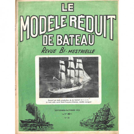 Couverture Modèle Réduit Bateau 36
