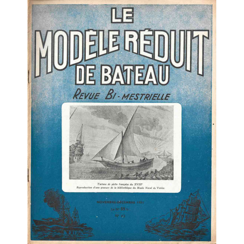 Couverture Modèle Réduit Bateau 43