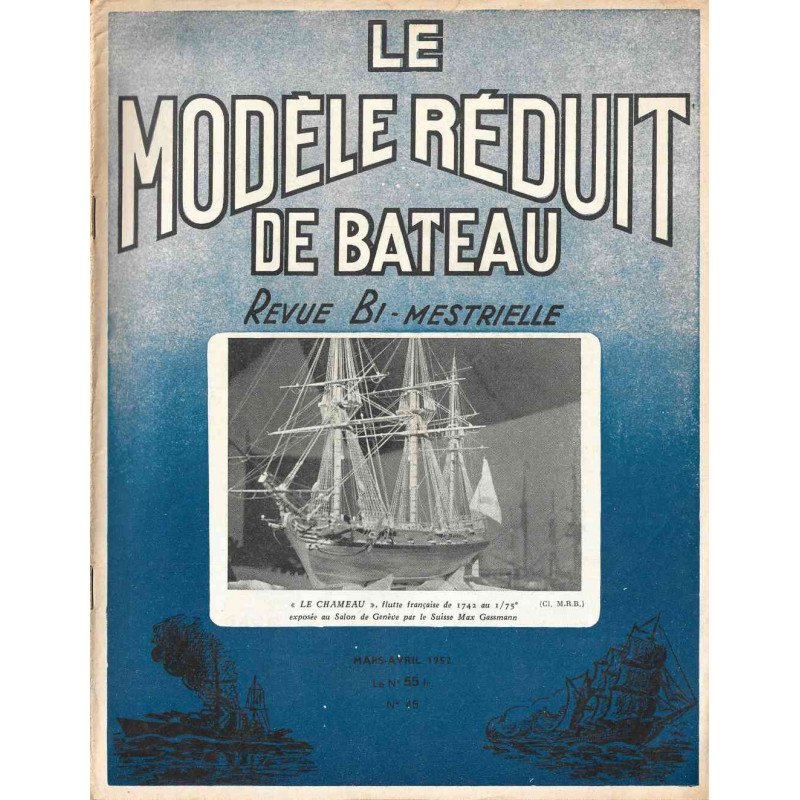 Couverture Modèle Réduit Bateau 45
