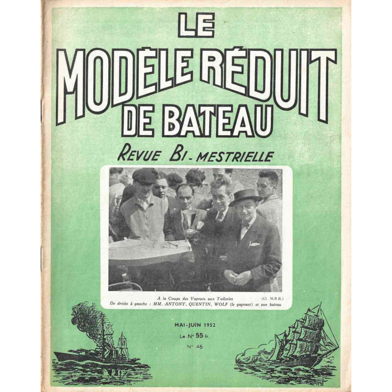 Couverture Modèle Réduit Bateau 46