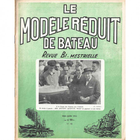 Couverture Modèle Réduit Bateau 46