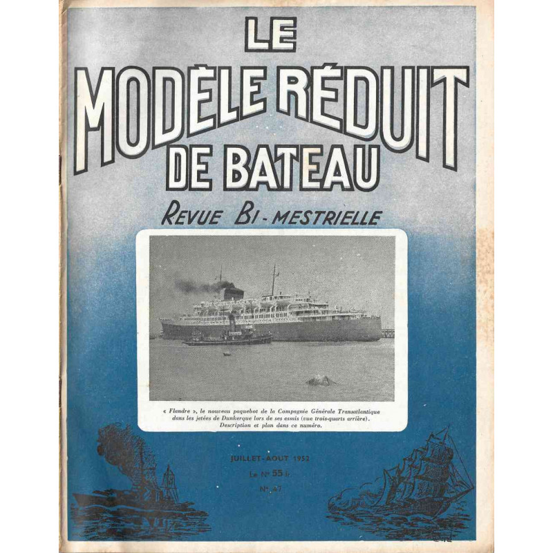 Couverture Modèle Réduit Bateau 47