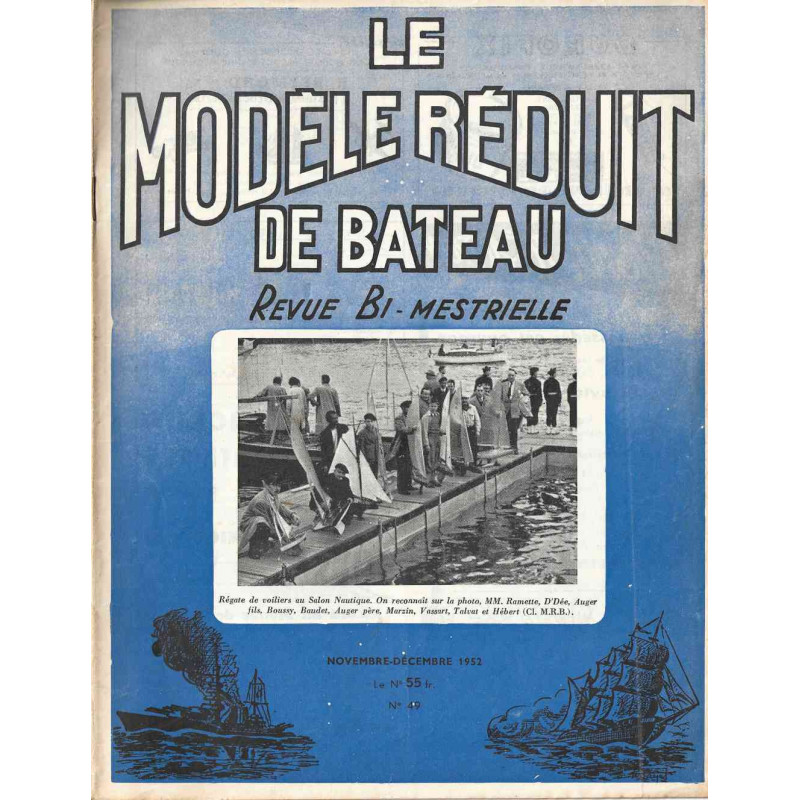 Couverture Modèle Réduit Bateau 49