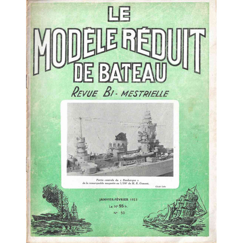 Couverture Modèle Réduit Bateau 50
