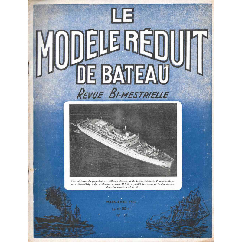 Couverture Modèle Réduit Bateau 51