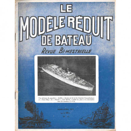 Couverture Modèle Réduit Bateau 51
