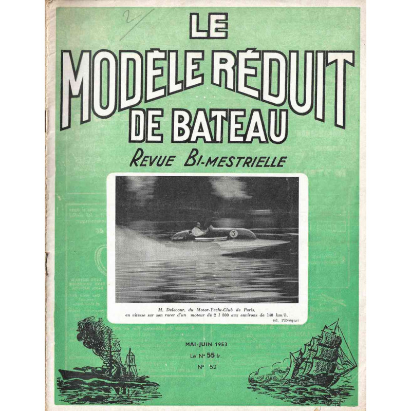 Couverture Modèle Réduit Bateau 52
