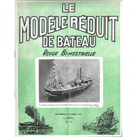 Couverture Modèle Réduit Bateau 54