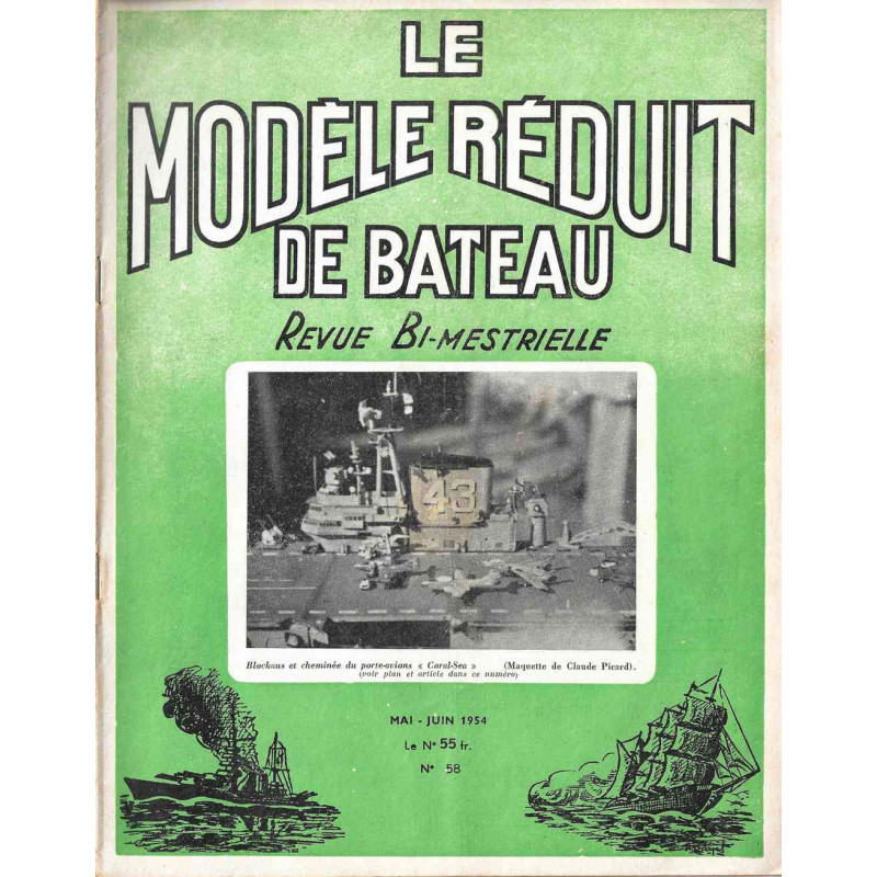 Couverture Modèle Réduit Bateau 58