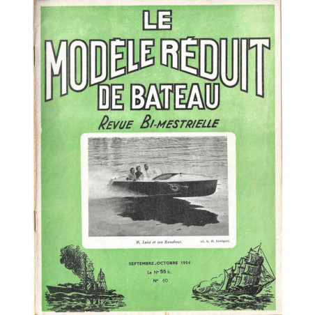 Couverture Modèle Réduit Bateau 60