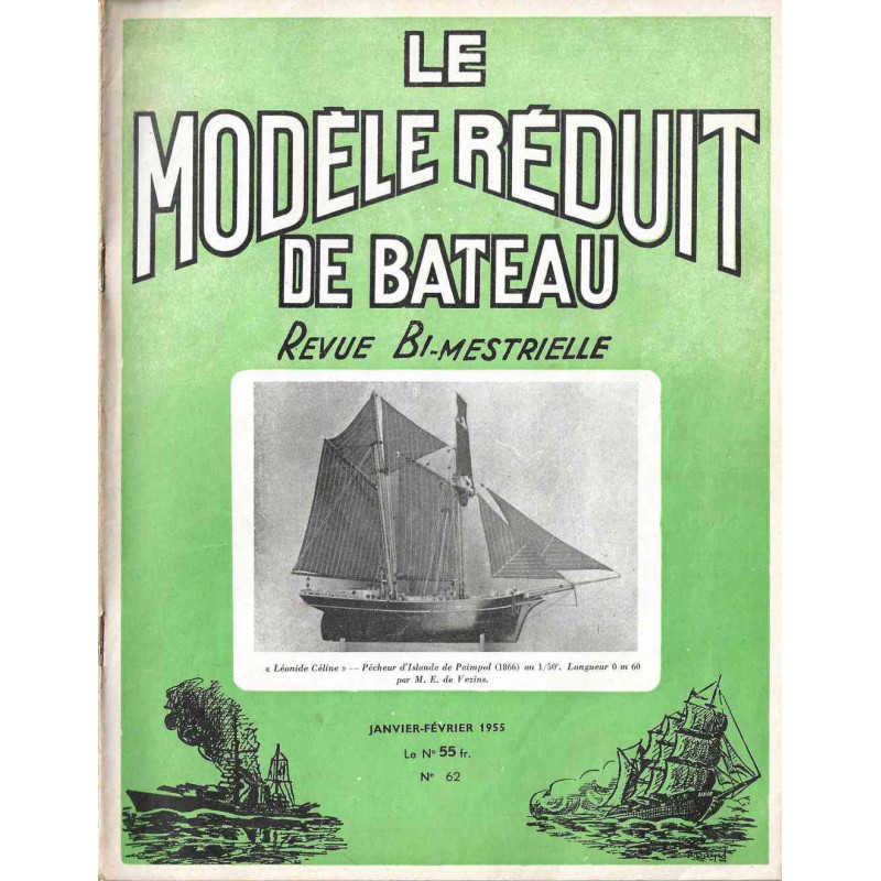 Couverture Modèle Réduit Bateau 62