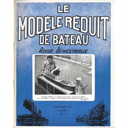 Couverture Modèle Réduit Bateau 65