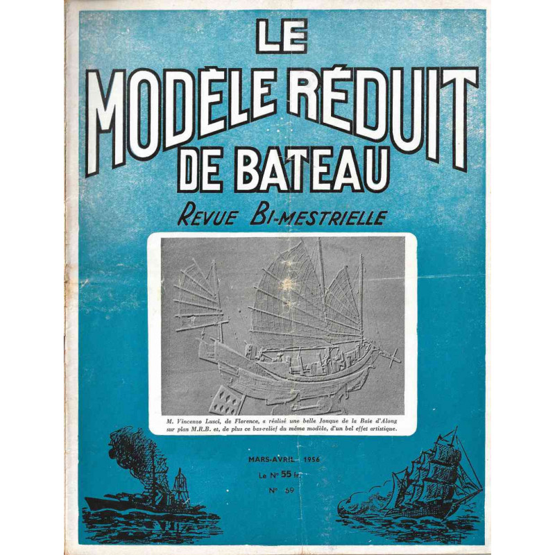 Couverture Modèle Réduit Bateau 69